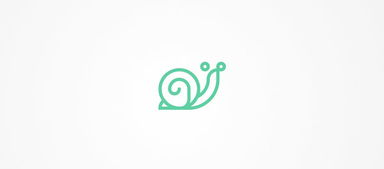 蝸牛標志設計 慢行中的匠心與智慧